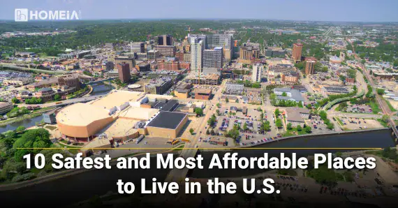 10 Most Affordable (Safe) Places to Live in the U.S. [Updated]