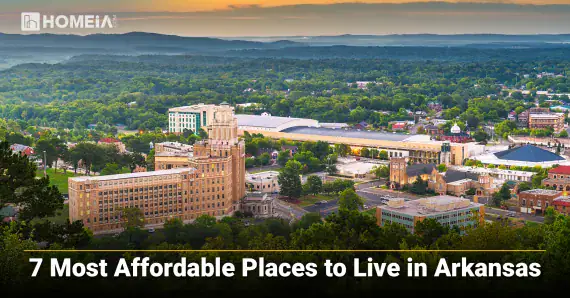 7 Most Affordable Places to Live in Arkansas (updated)