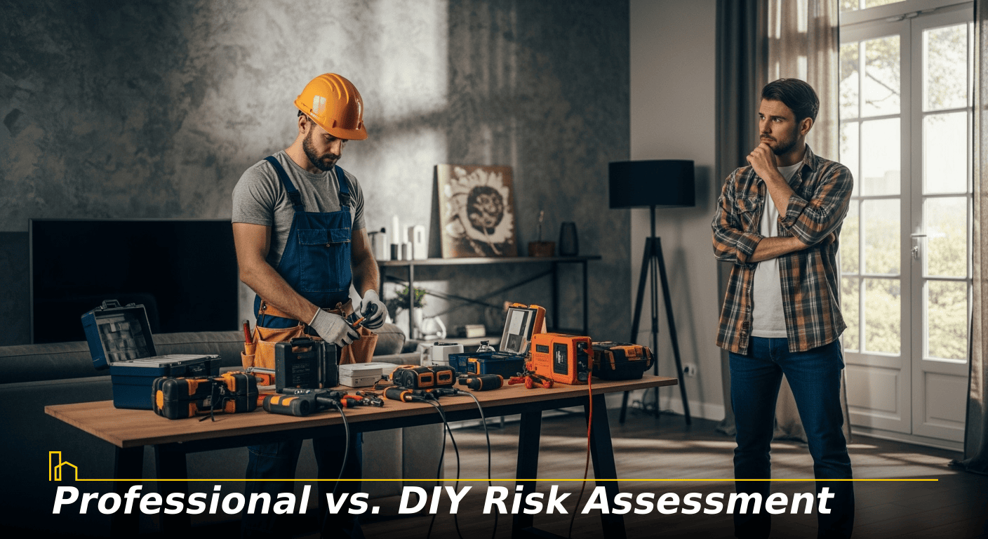 Professional vs. DIY Risk Assessment for Christmas Lights Installation