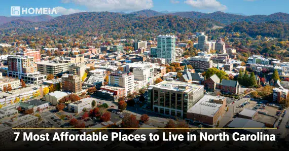 7 Most Affordable Places to Live in North Carolina