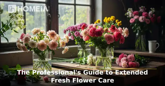 The Professional’s Guide to Extended Fresh Flower Care