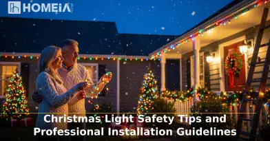 Christmas Light Safety Tips and Professional Installation Guidelines