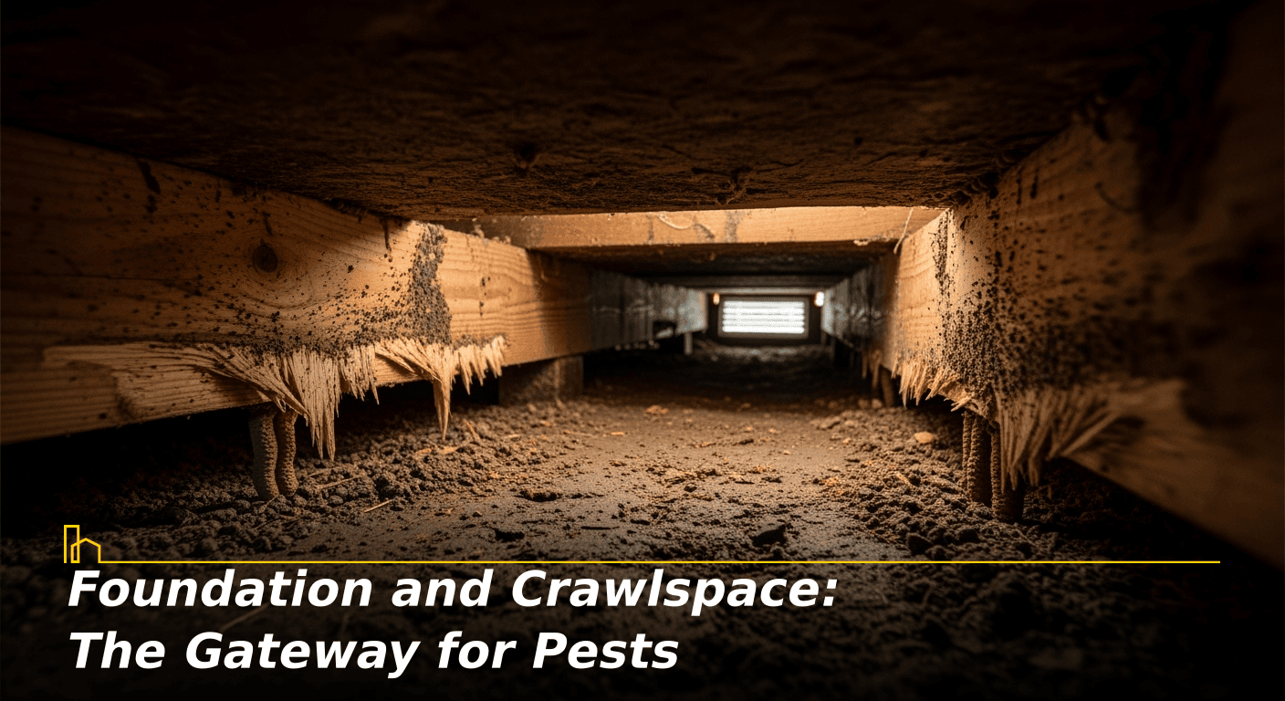 Foundation and Crawlspace: The Gateway for Pests