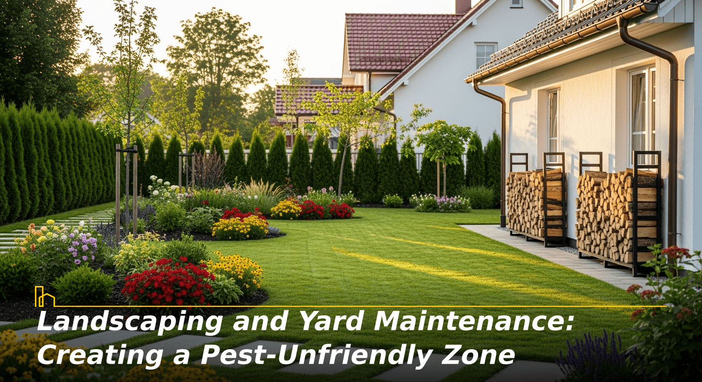 Landscaping and Yard Maintenance: Creating a Pest-Unfriendly Zone