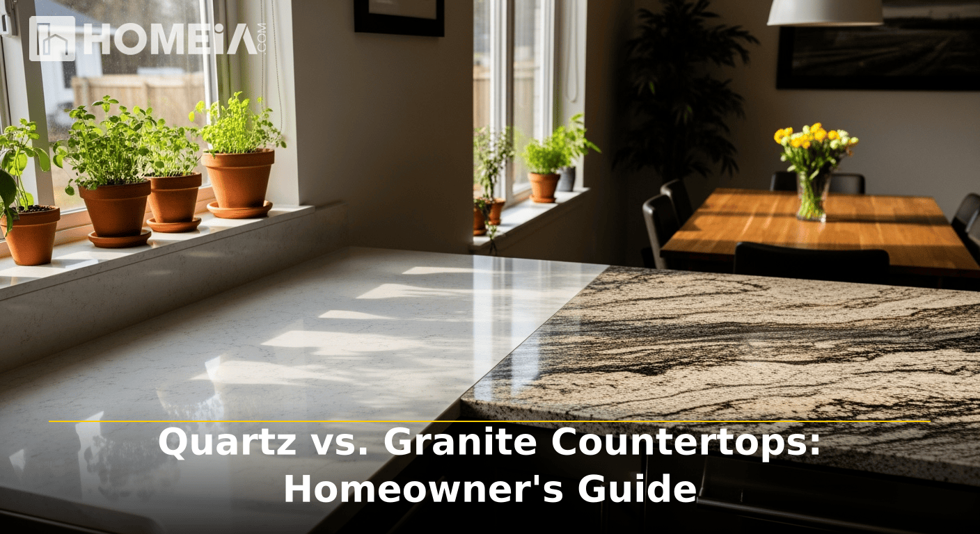 Quartz vs. Granite Countertops