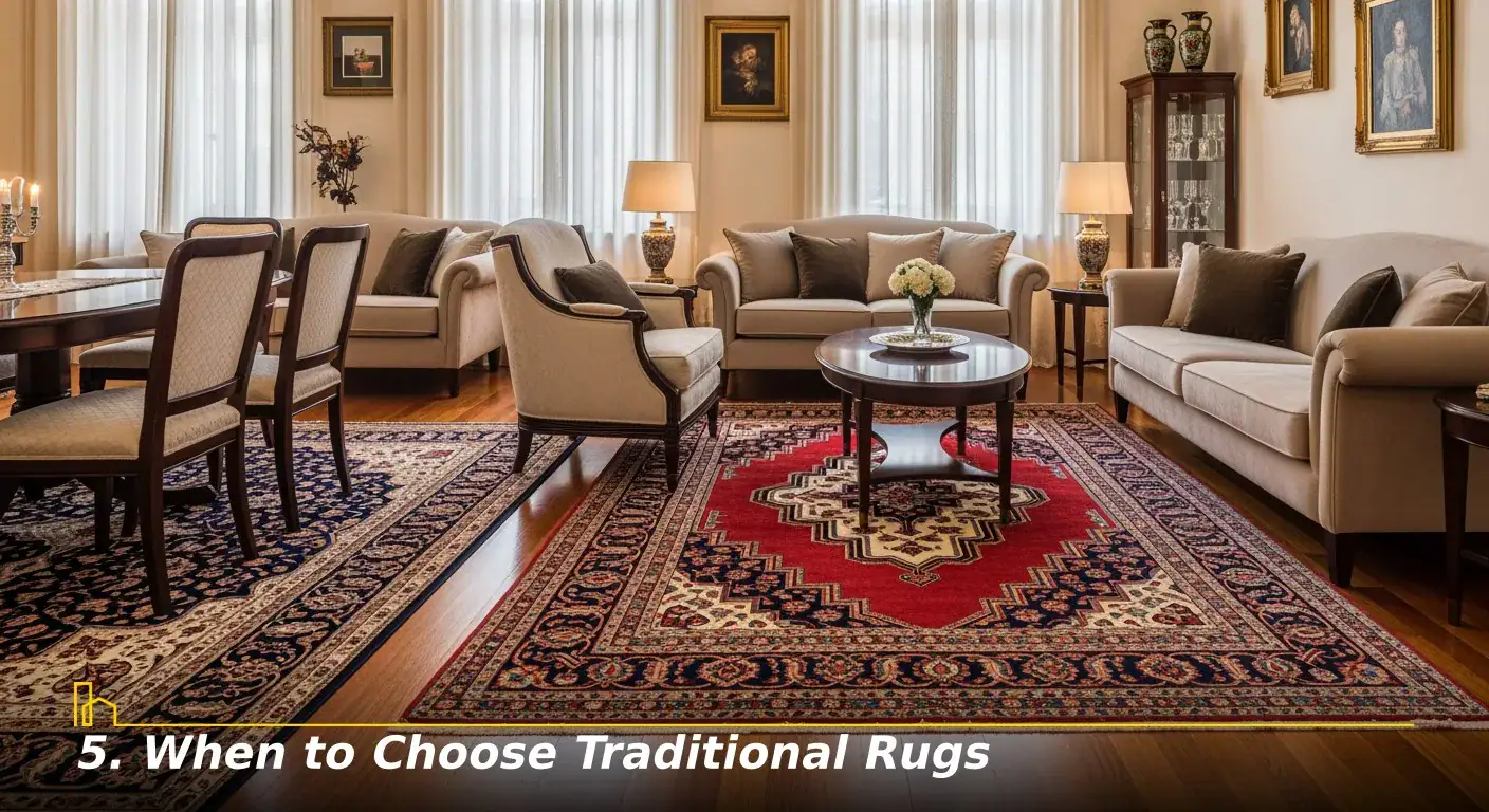 When to Choose Traditional Rugs