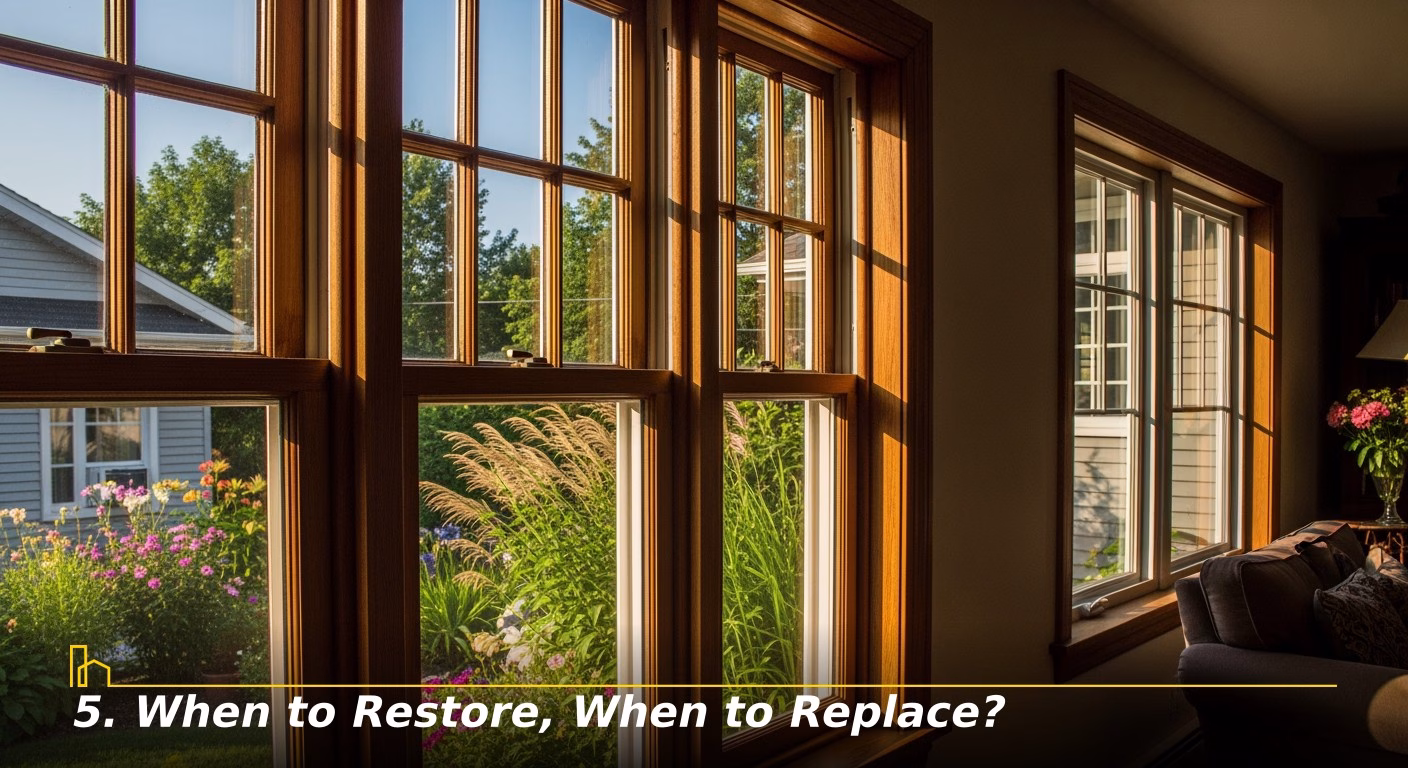 When to Restore, When to Replace?