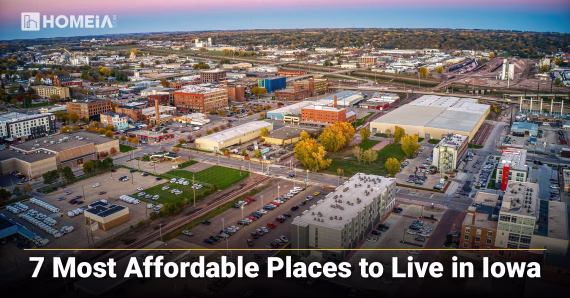 7 Most Affordable Places to Live in Iowa (updated)