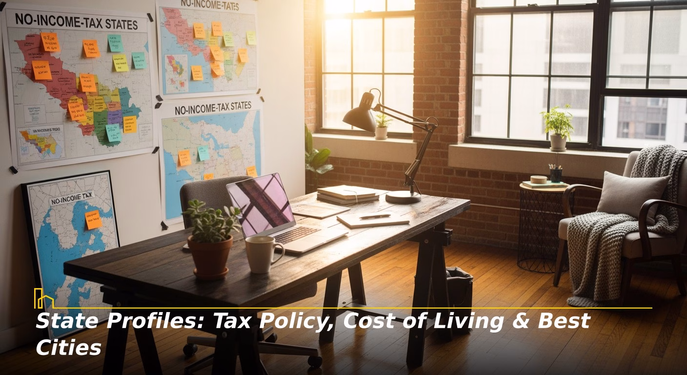 State Profiles: Tax Policy, Cost of Living & Best Cities