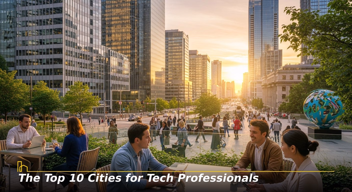 The Top 10 Cities for Tech Professionals in 2025