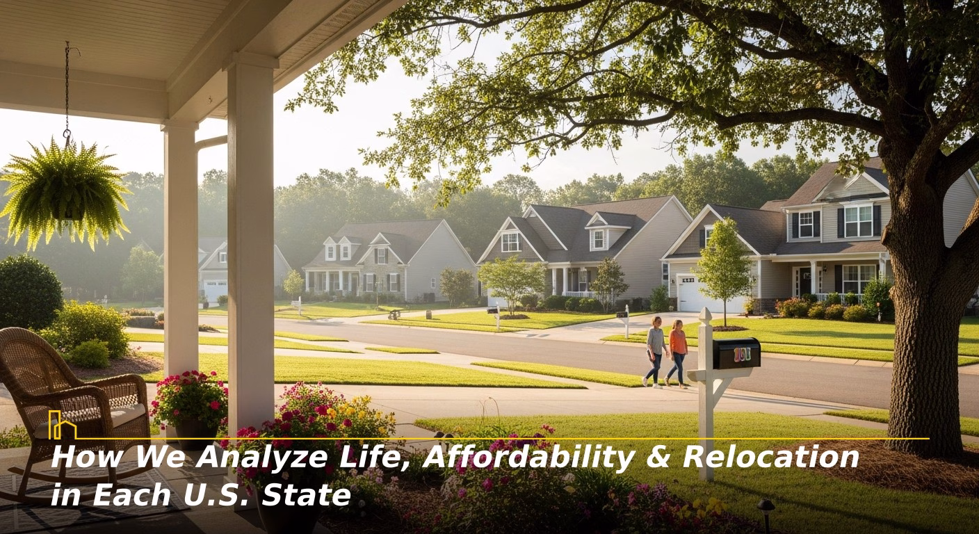 I How We Analyze Life Affordability Relocation in Each U.S. State