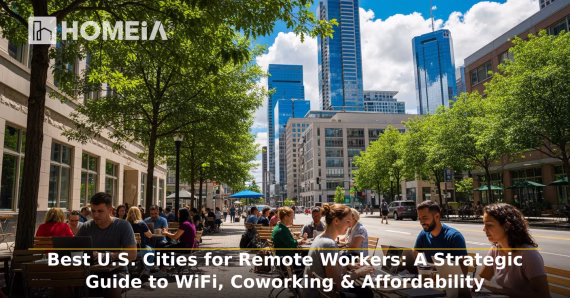 Best U.S. Cities for Remote Workers: A Strategic Guide to WiFi, Coworking & Affordability