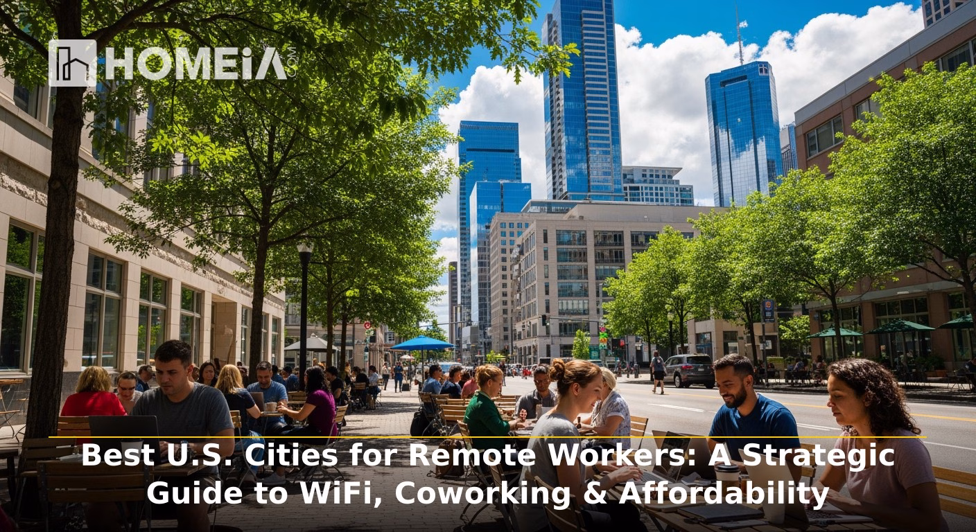 Best U.S. Cities for Remote Workers: A Strategic Guide to WiFi, Coworking & Affordability