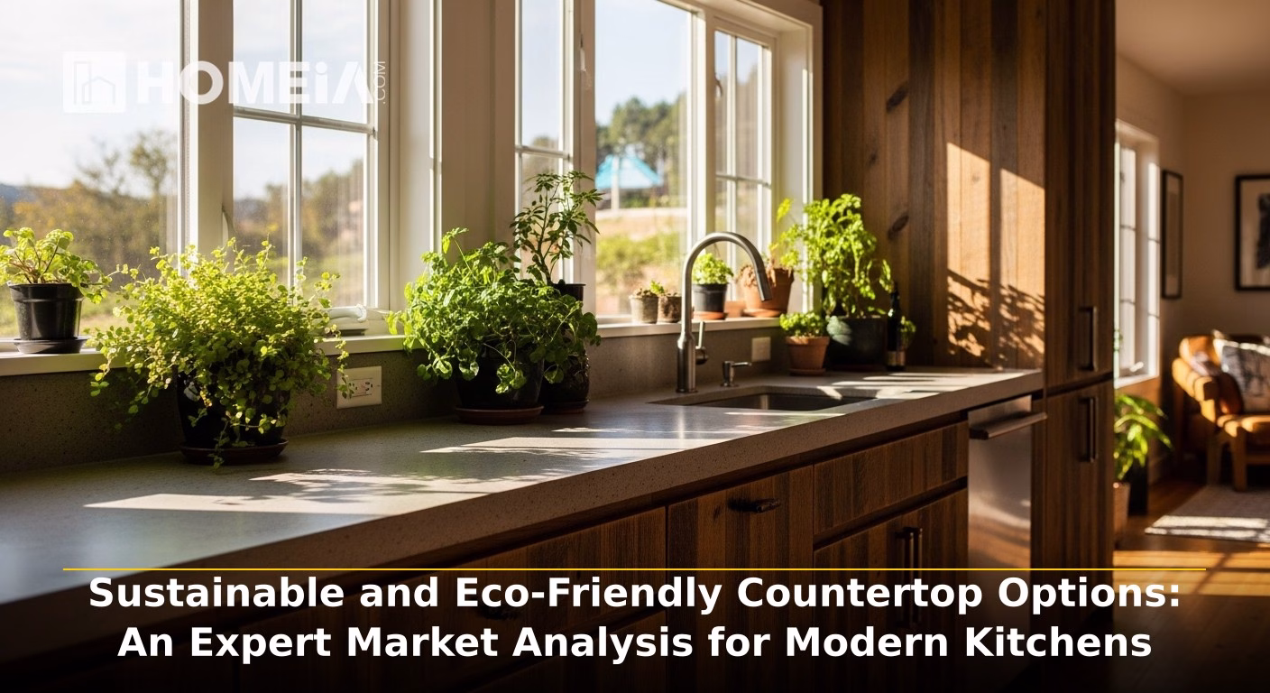 Sustainable and Eco-Friendly Countertop Options_ An Expert Market Analysis for Modern Kitchens