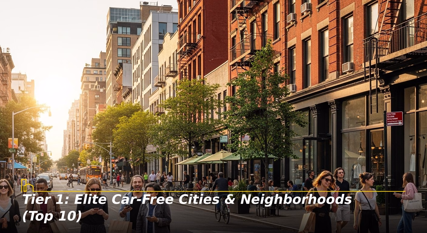 Elite Car-Free Cities & Neighborhoods (Top 10)