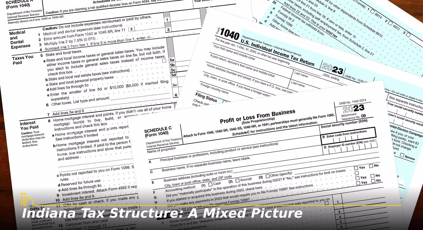 Indiana Tax Structure: A Mixed Picture