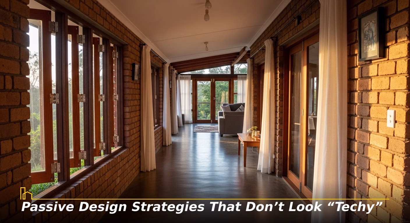 Passive Design Strategies That Don’t Look “Techy”