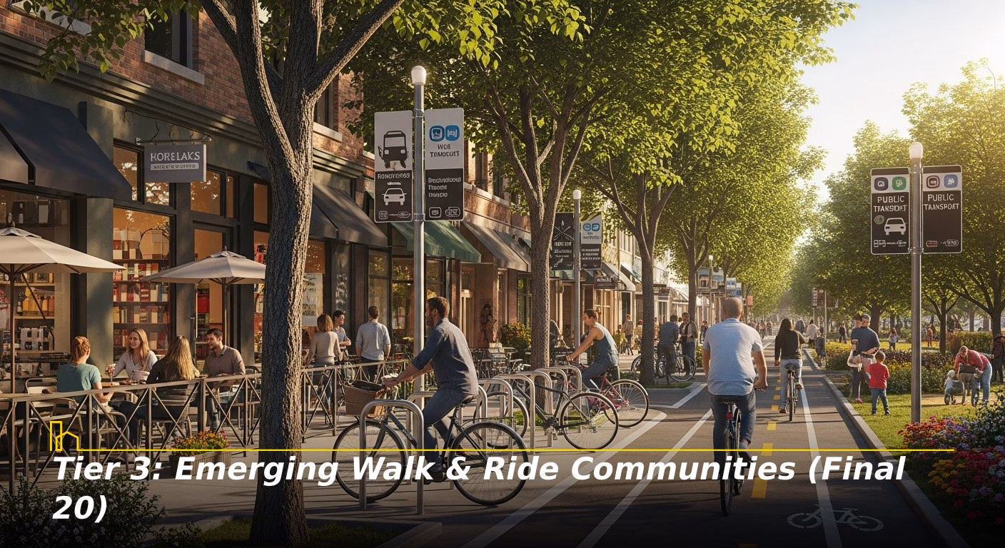 Emerging Walk & Ride Communities (Final 20)