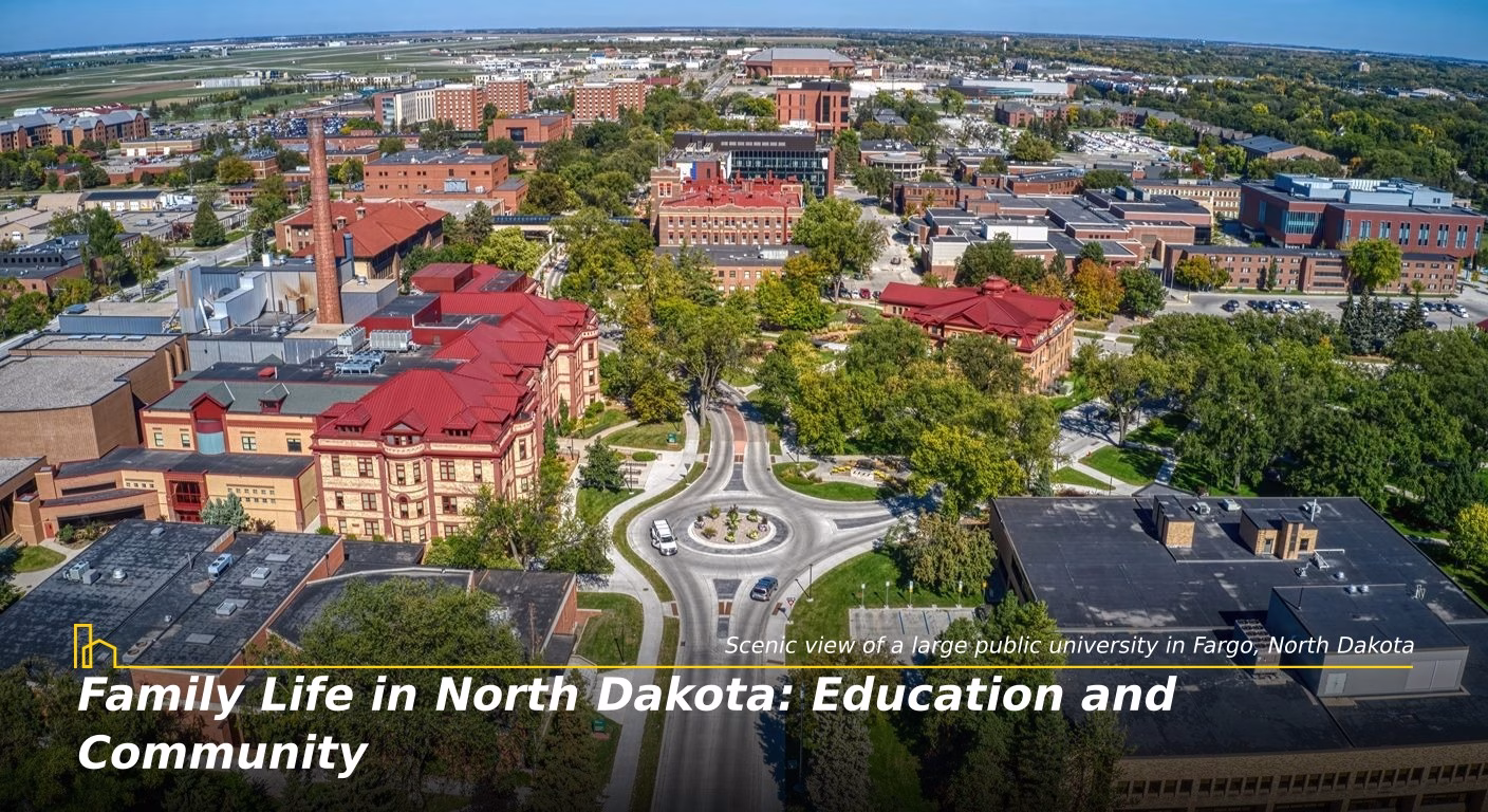 Family Life in North Dakota: Education and Community