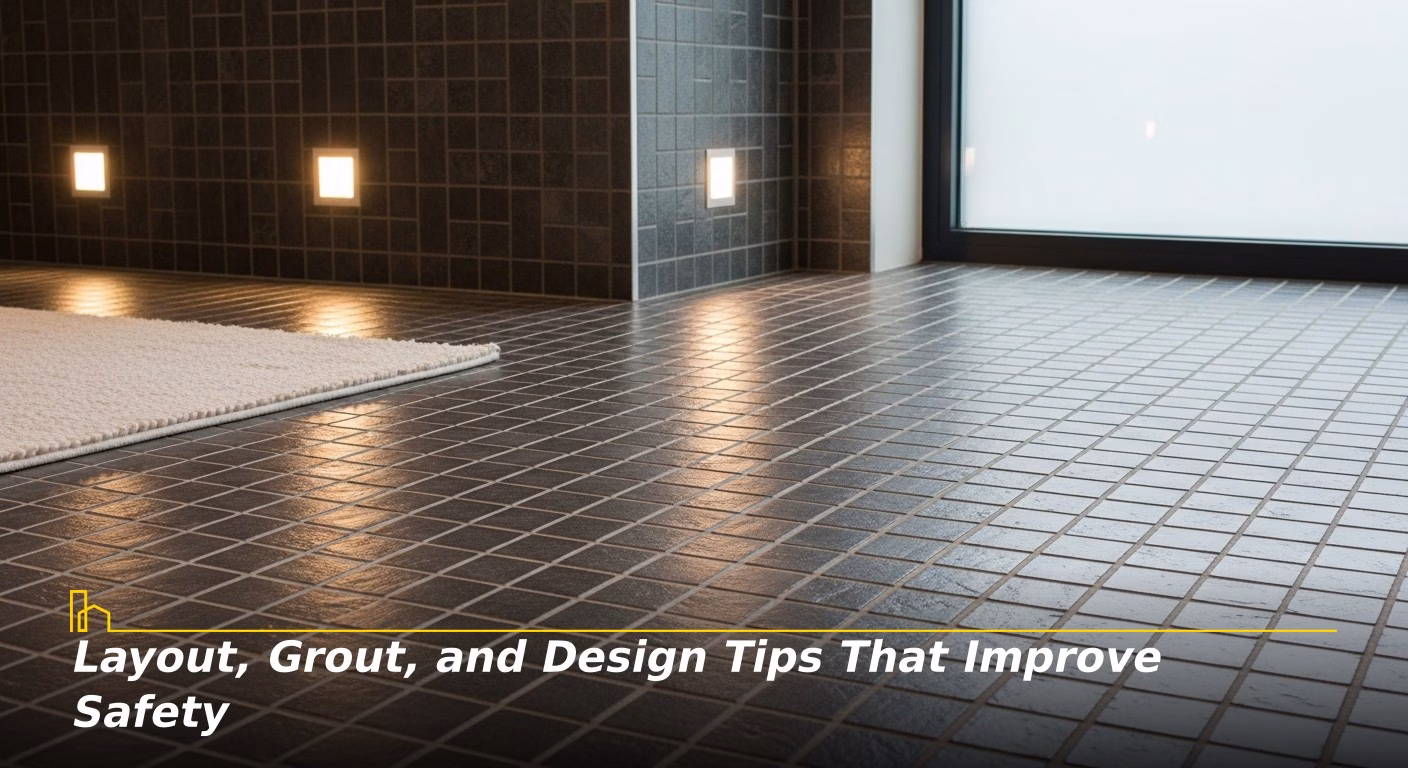Layout, Grout, and Design Tips That Improve Safety