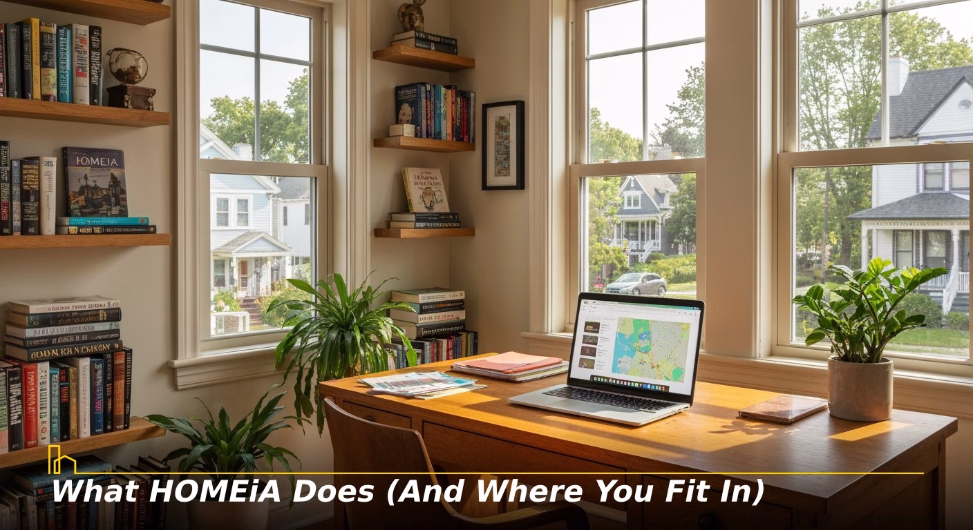 What HOMEiA Does (And Where You Fit In)