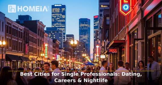 Best Cities for Single Professionals: Dating, Careers & Nightlife (2026 Guide)