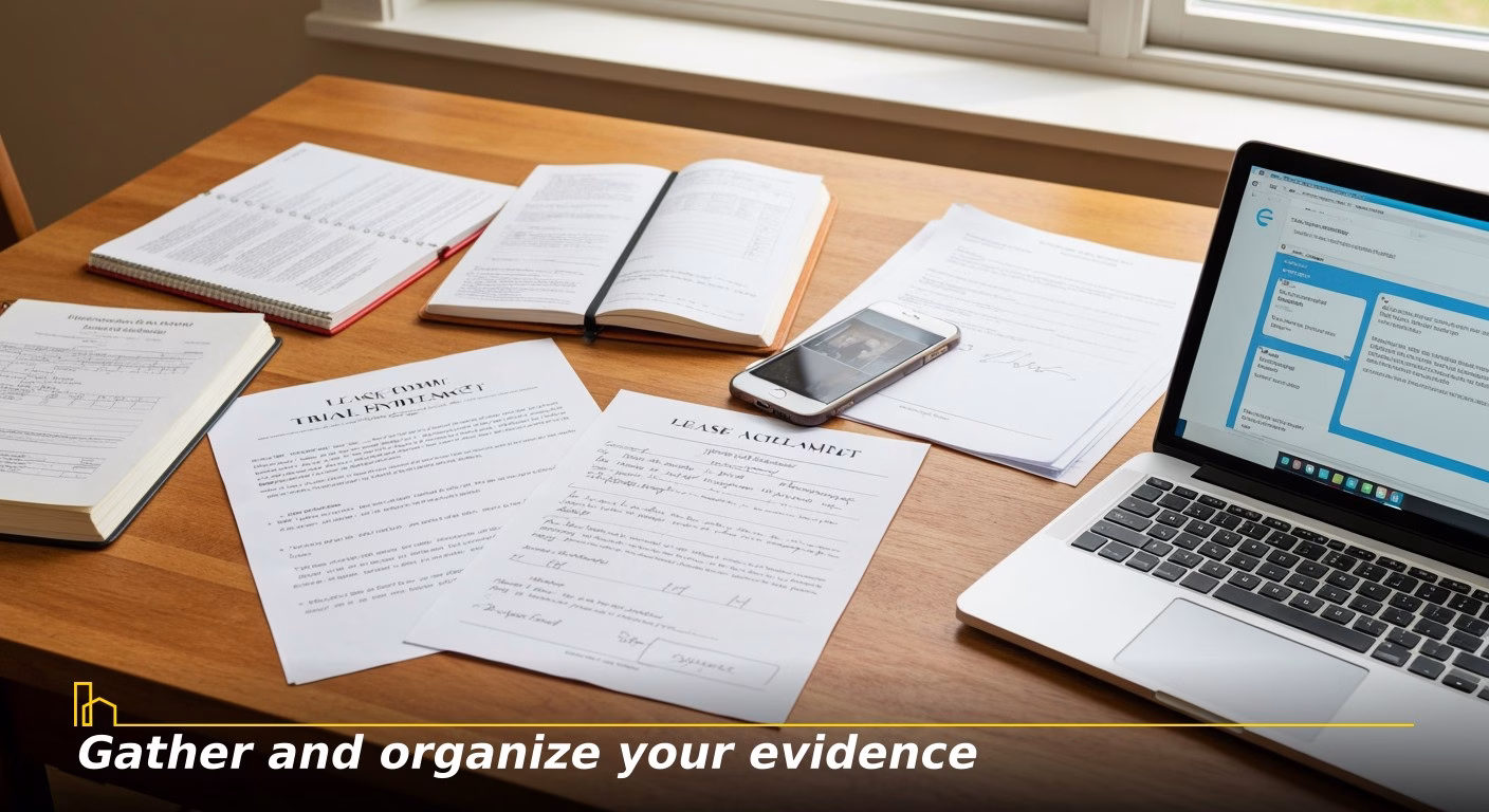 Step 2: Gather and organize your evidence