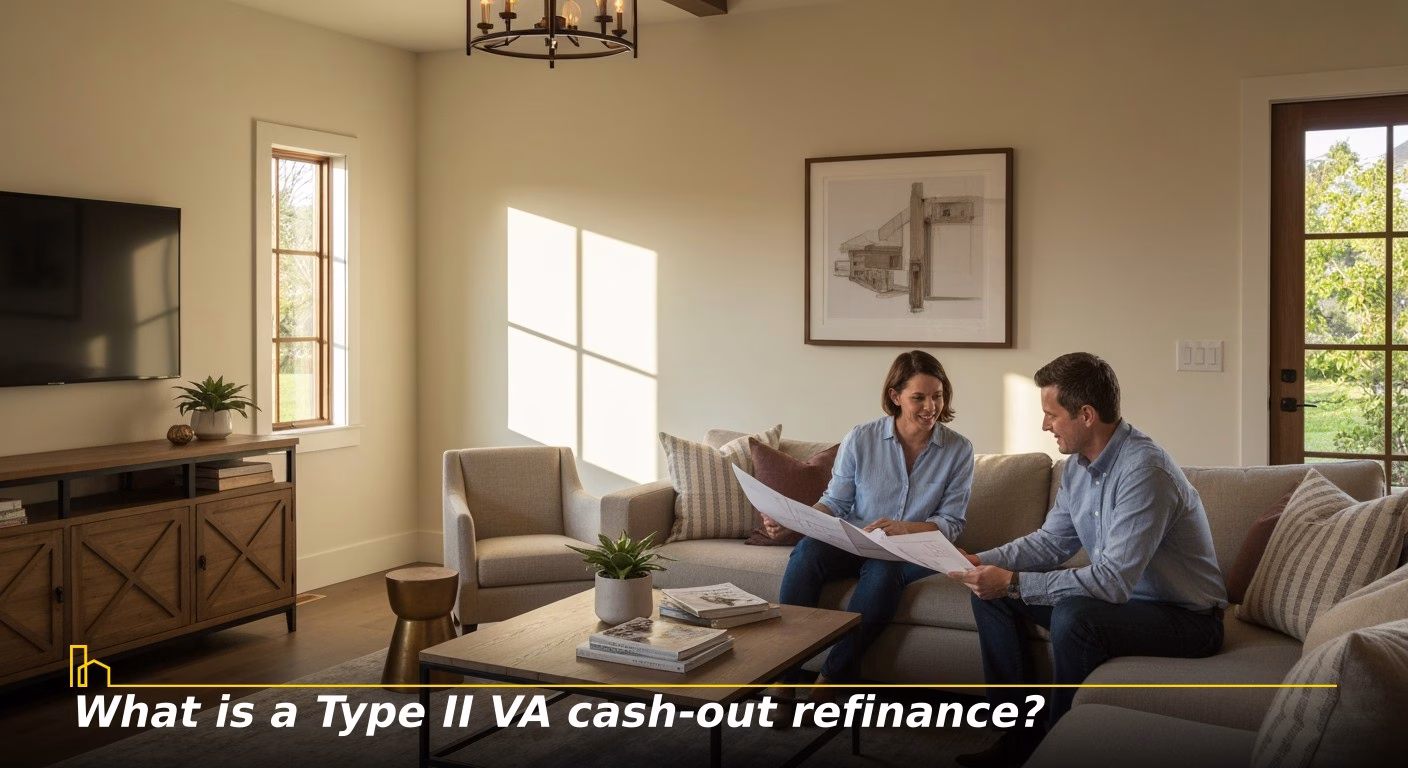 What is a Type II VA cash-out refinance?