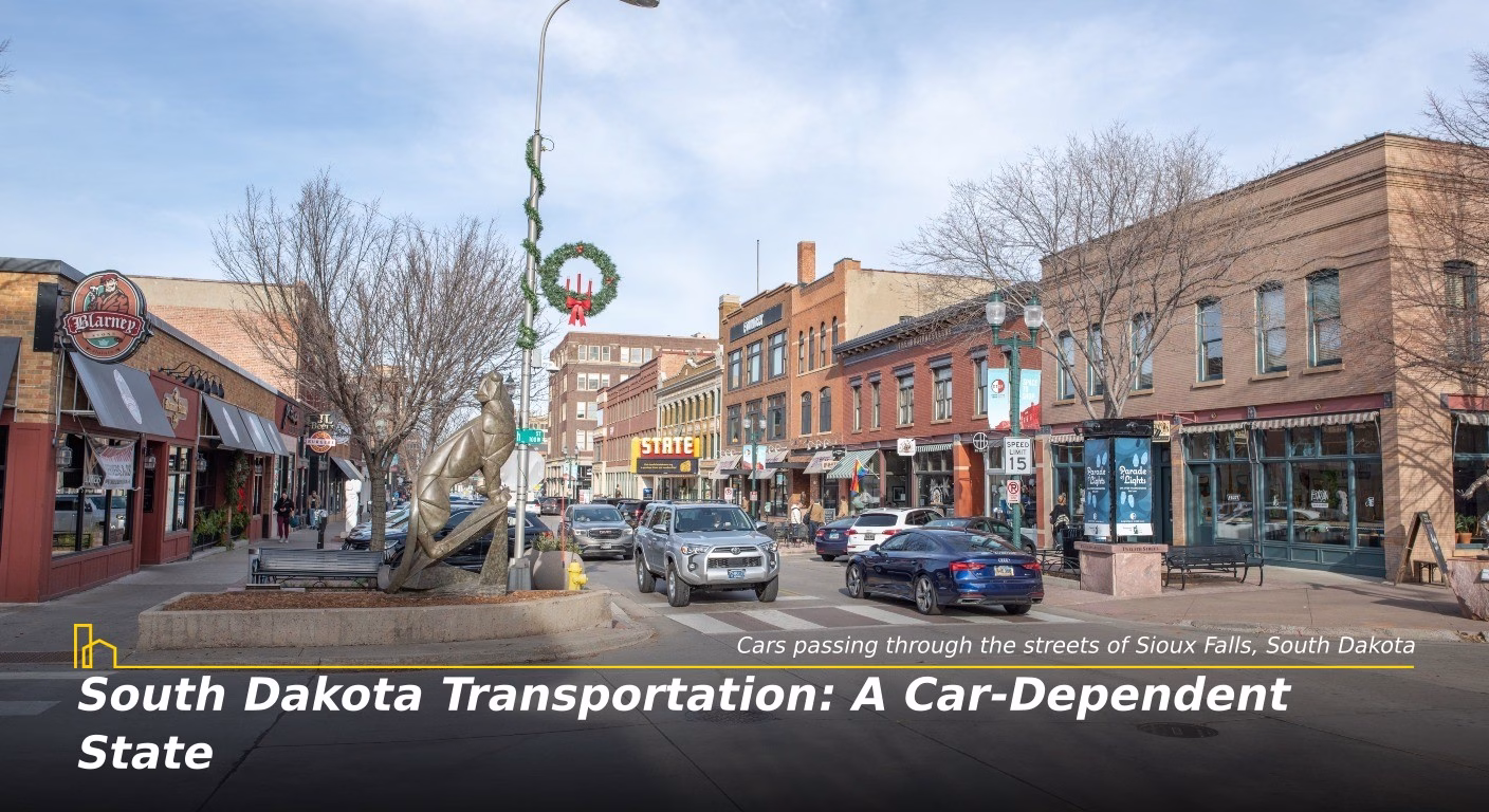 5 Cars passing through the streets of Sioux Falls South Dakota 11zon branded