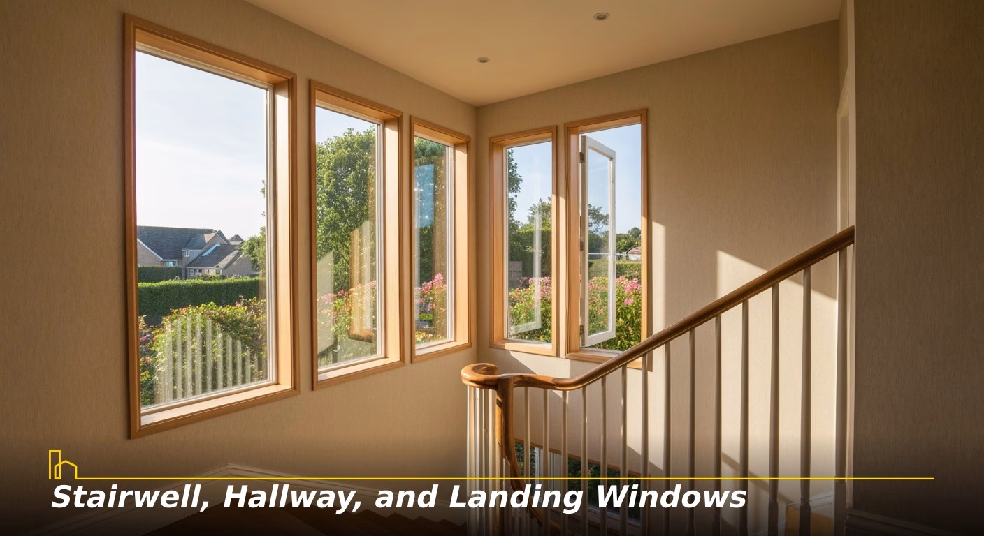 Stairwell, Hallway, and Landing Windows