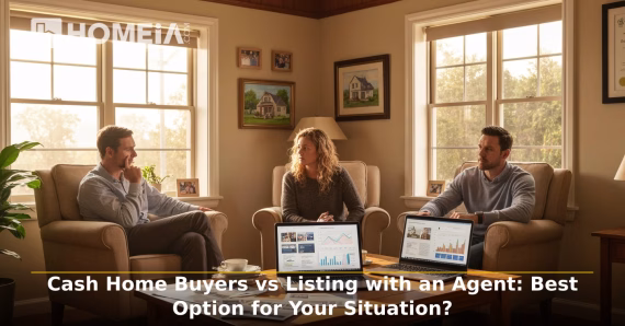 Cash Home Buyers vs Listing with an Agent: Best Option for Your Situation?