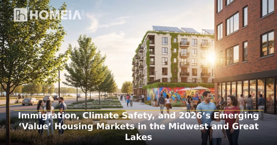 Immigration, Climate Safety, and 2026’s Emerging ‘Value’ Housing Markets in the Midwest and Great Lakes