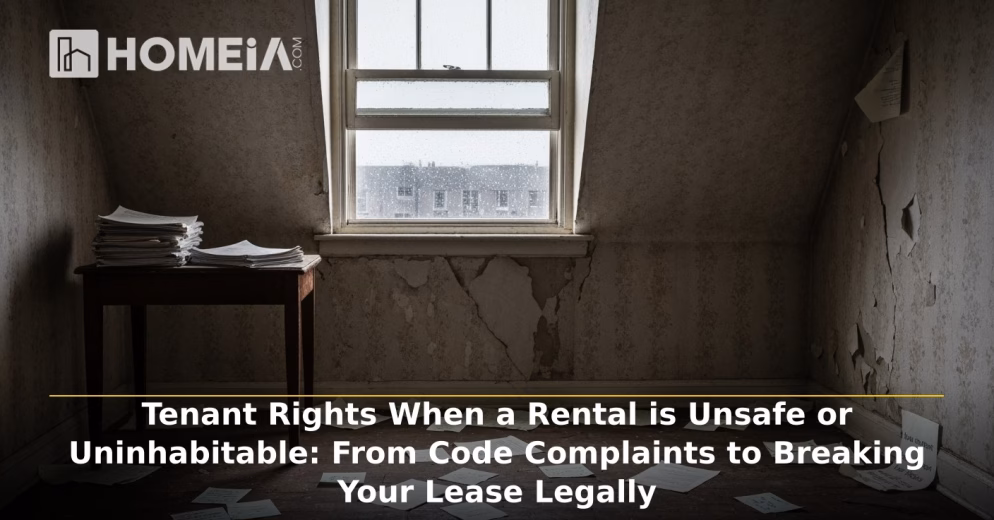 Tenant Rights When a Rental is Unsafe or Uninhabitable: From Code Complaints to Breaking Your Lease Legally