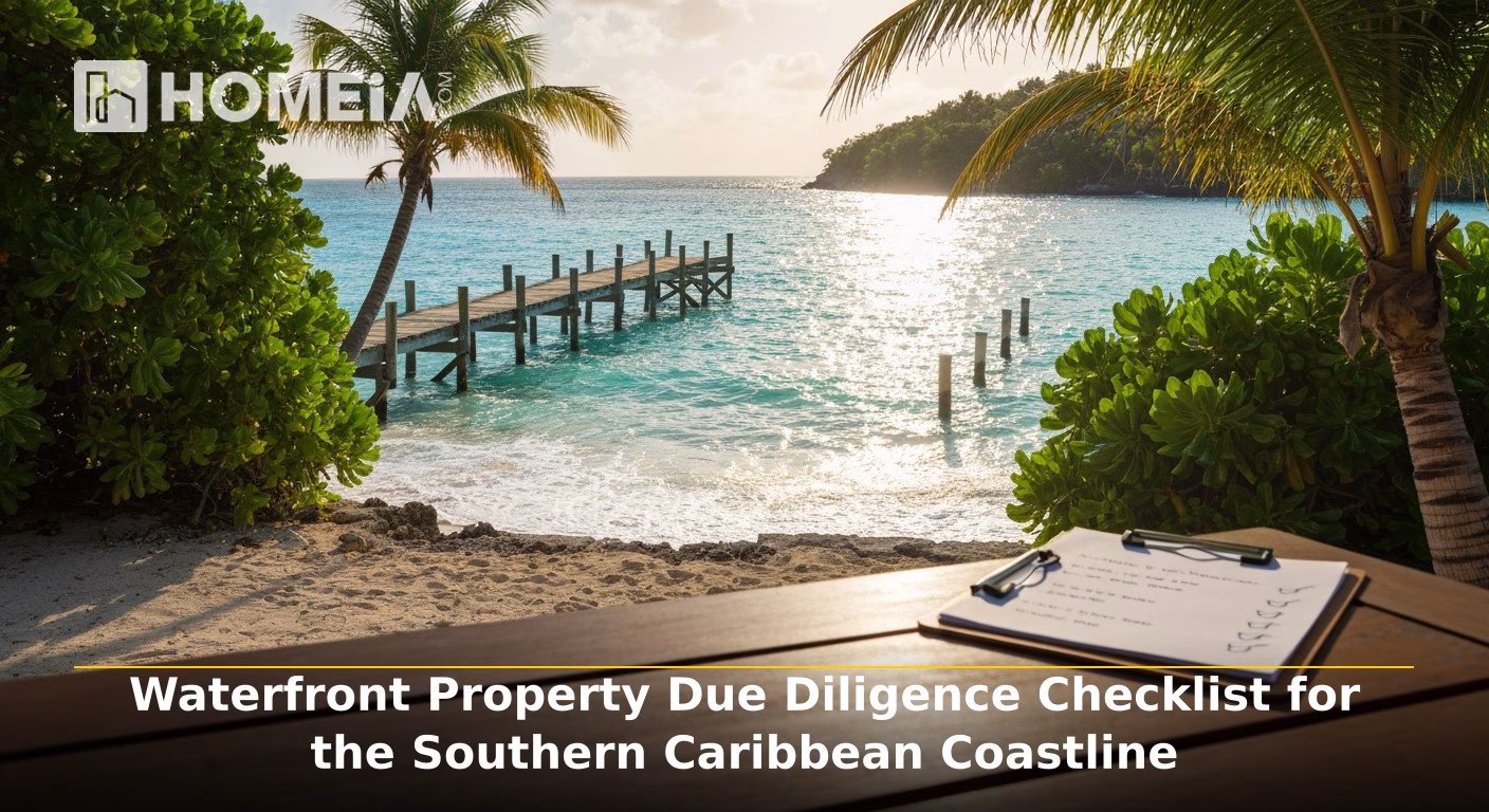 Waterfront Property Due Diligence Checklist for the Southern Caribbean Coastline