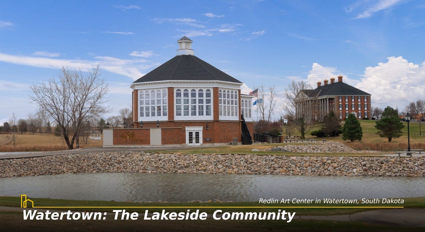 Watertown Redlin Art Center in Watertown South Dakota branded