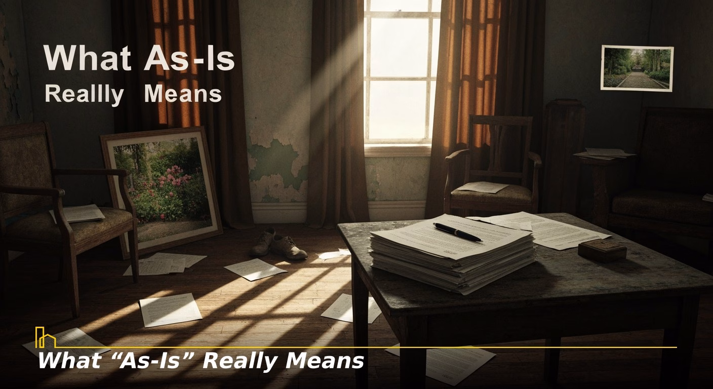 1. What “As-Is” Really Means