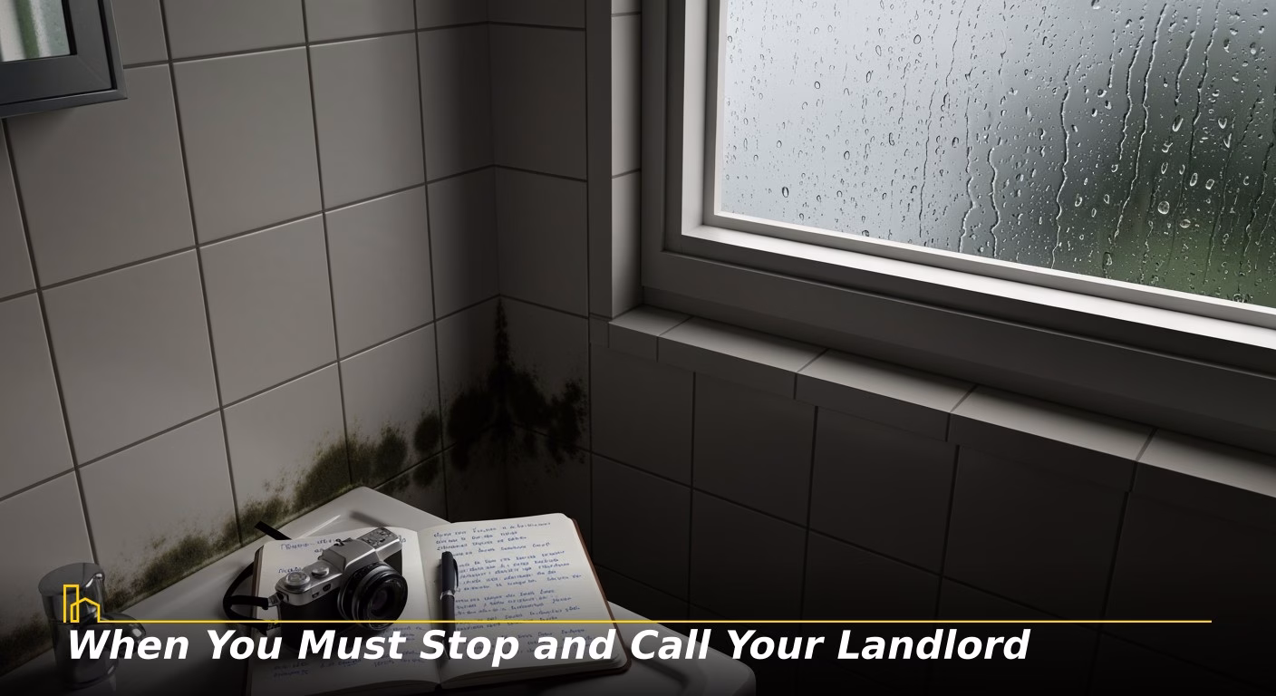 When You Must Stop and Call Your Landlord
