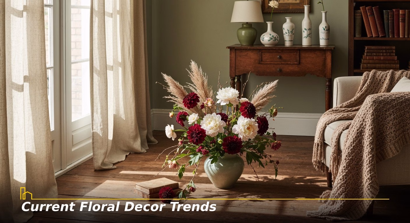 Current Floral Decor Trends