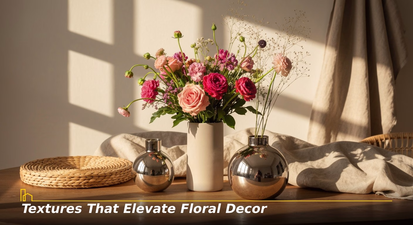 Textures That Elevate Floral Decor