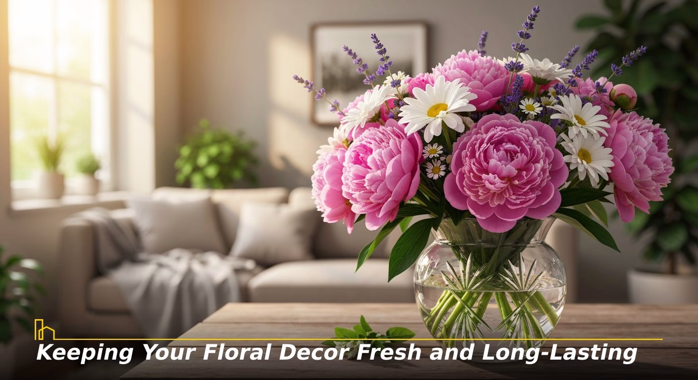 Keeping Your Floral Decor Fresh and Long-Lasting