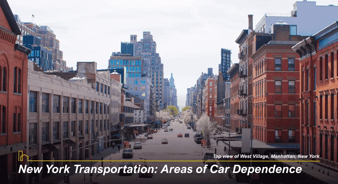 New York Transportation: Areas of Car Dependence