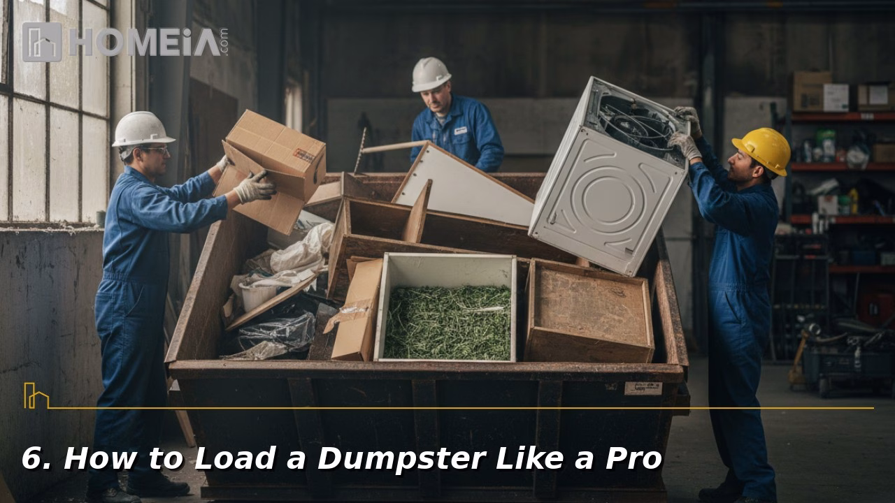 How to Load a Dumpster Like a Pro