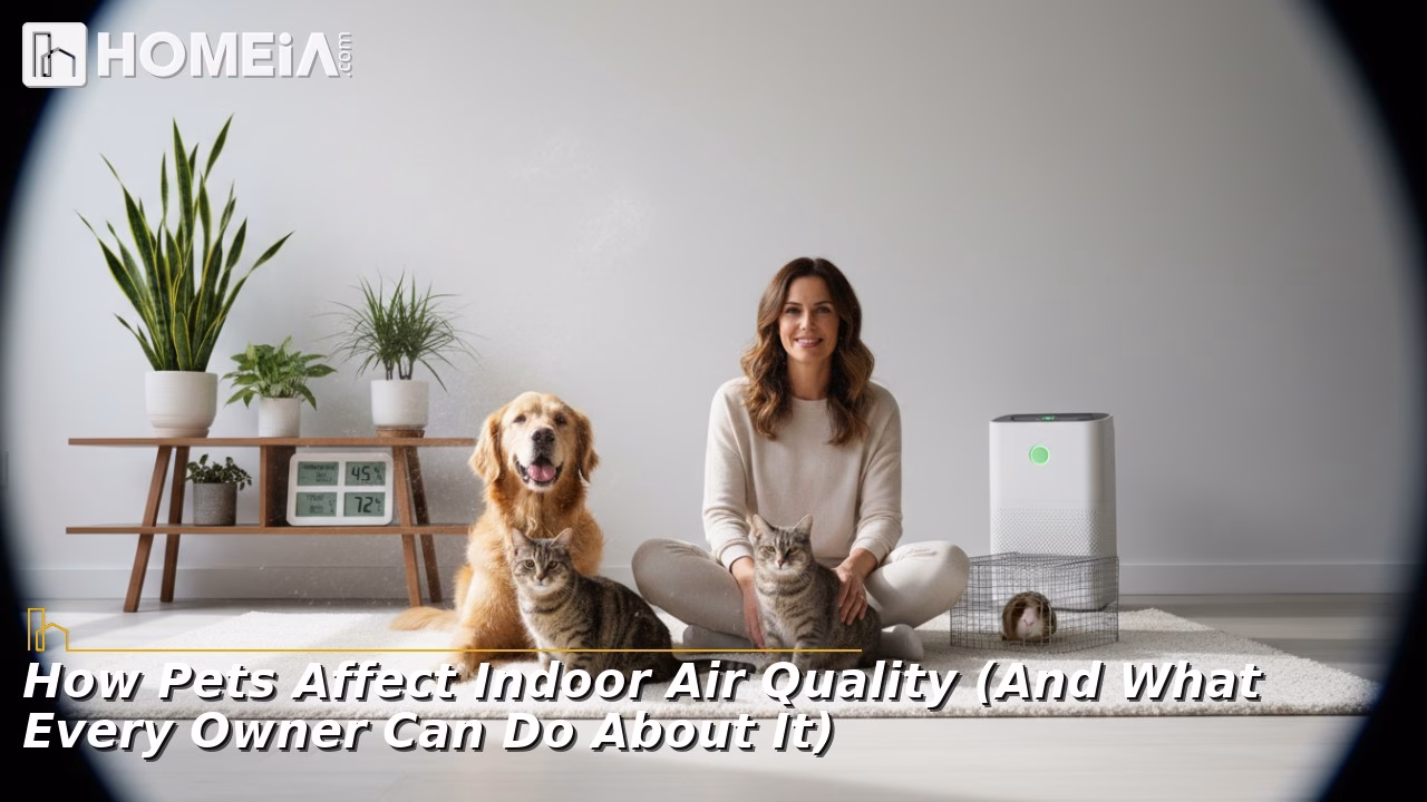 How Pets Affect Indoor Air Quality (And What Every Owner Can Do About It)