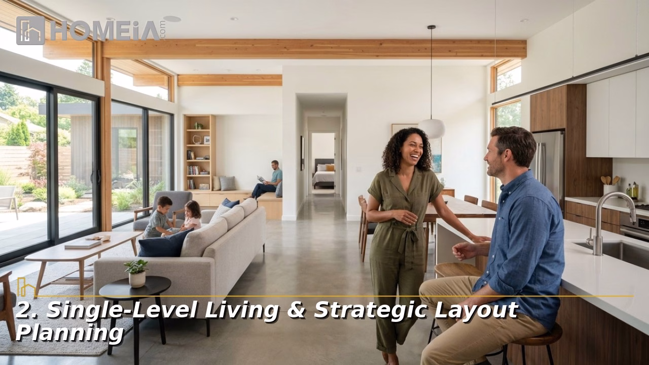 Single-Level Living & Strategic Layout Planning