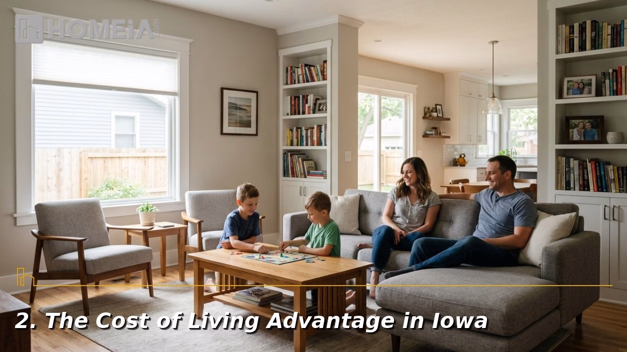 The Cost of Living Advantage in Iowa