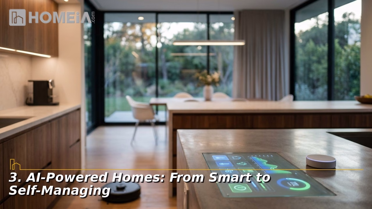 AI-Powered Homes: From Smart to Self-Managing