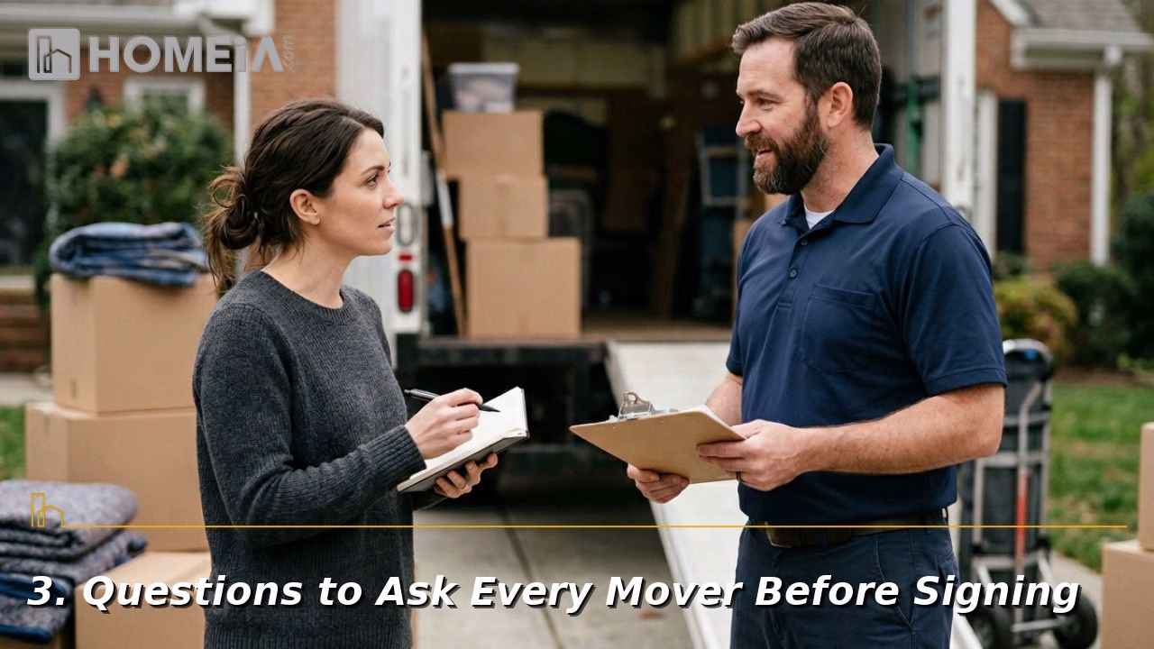 Questions to Ask Every Mover Before Signing