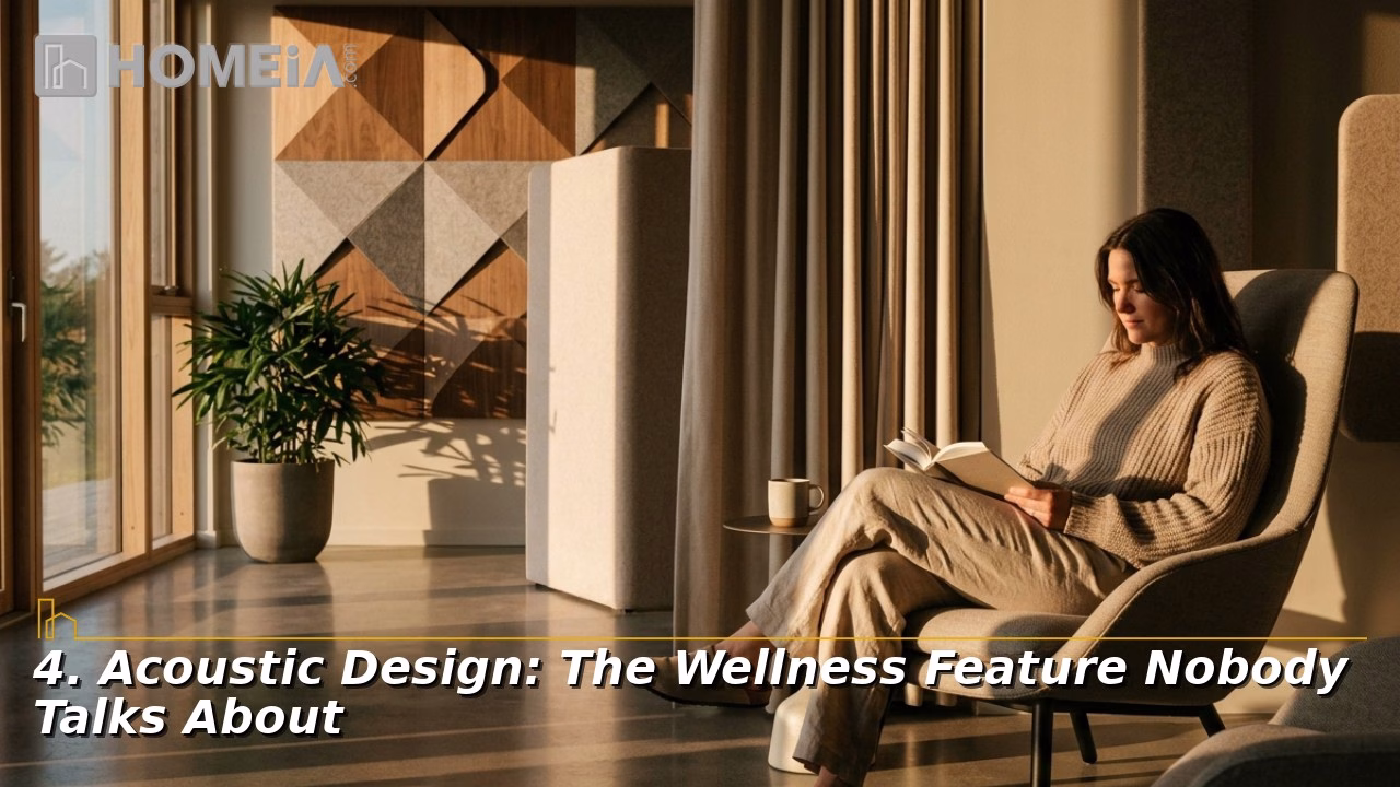 Acoustic Design: The Wellness Feature Nobody Talks About