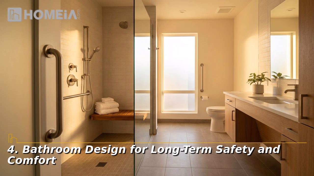 Bathroom Design for Long-Term Safety and Comfort