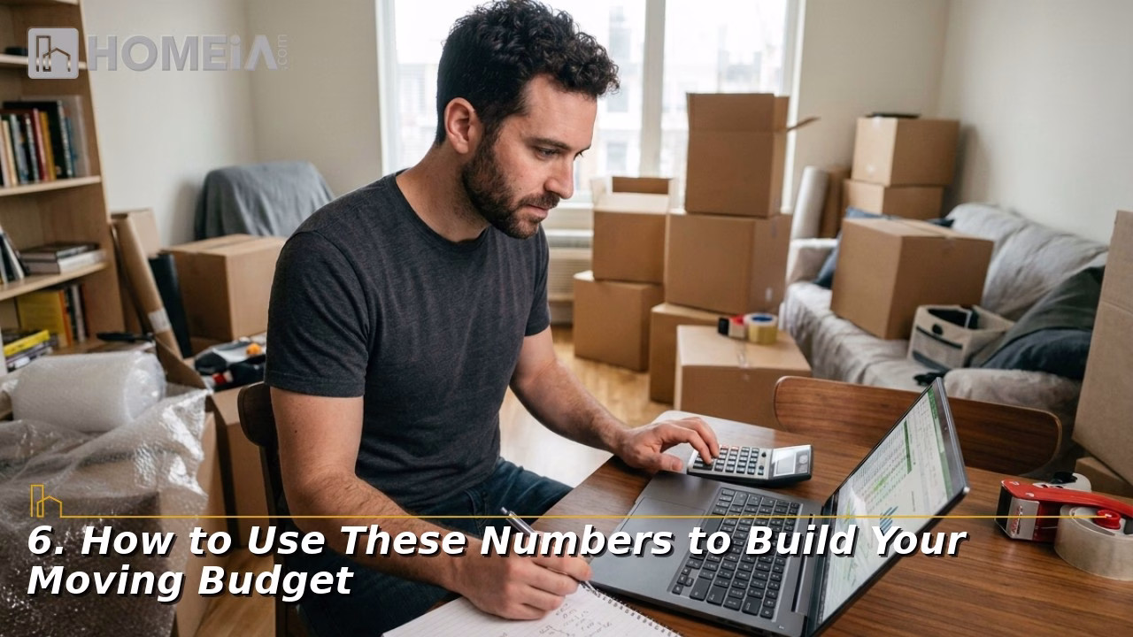 How to Use These Numbers to Build Your Moving Budget